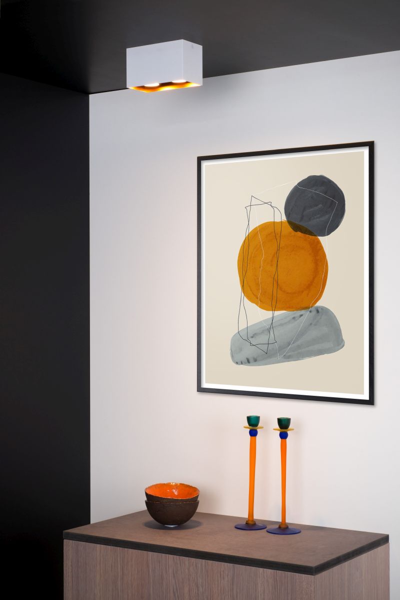 Lucide BIDO - Stropné bodové svietidlo - 2xGU10 - Biele